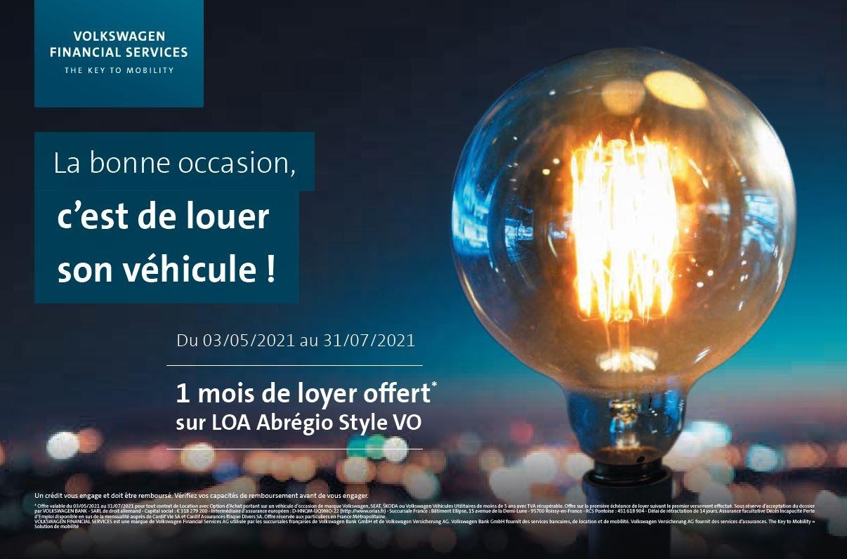 La bonne occasion, c'est de louer son véhicule